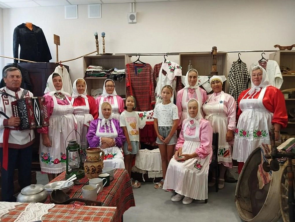 Фольклорный праздник «Асанне арчи» в Новочелны-Сюрбеевской сельской библиотеке